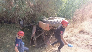 İzmir'de traktör kazası: 33 yaşındaki sürücü hayatını kaybetti
