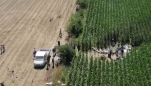 İzmir'deki eğitim uçağı kazasının görüntüsü ortaya çıktı