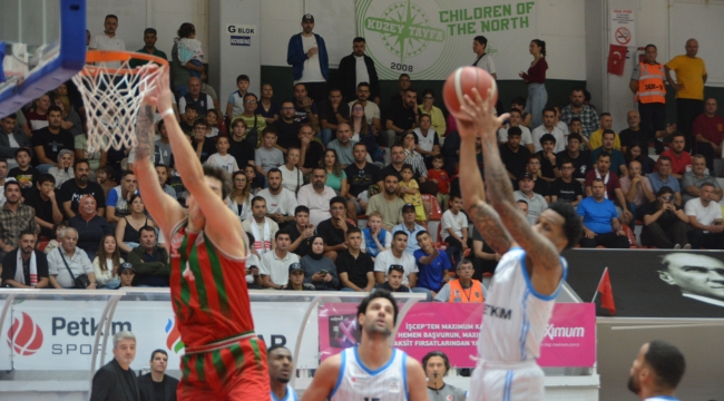 İzmir derbisinde kazanan Aliağa Petkimspor! 12 sayı fark...