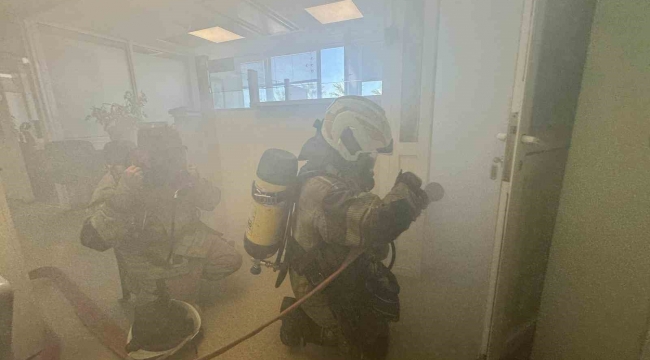 İZSU'da gerçeği aratmayan tatbikat