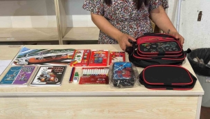 Menemen Belediyesi'nden öğrencilere kırtasiye desteği