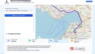Servis ücretleri artık web sitesinden hesaplanacak