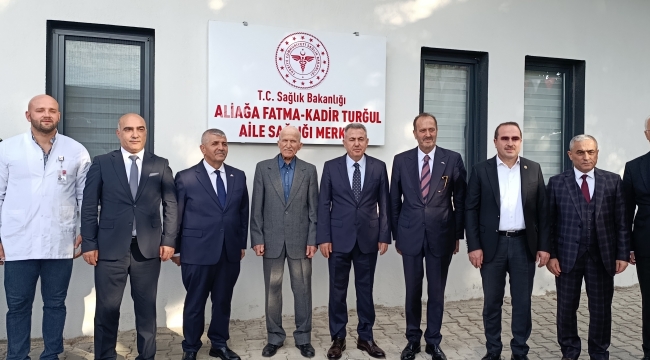 Aliağa Fatma–Kadir Turğul Aile Sağlığı Merkezi Hizmete Açıldı