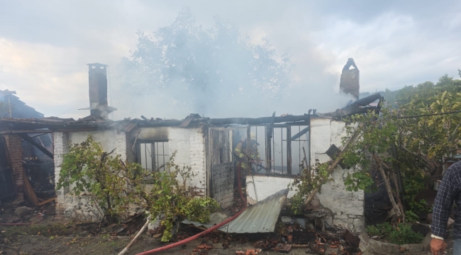 Bergama'daki yangında 91 yaşındaki kadın yaşamını yitirdi