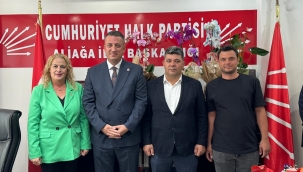 CHP Aliağa'da Görev Devir Teslimi Yapıldı: 