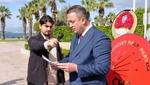 CHP Aliağa İlçe Örgütü'nden Cumhuriyetin 102. Yılı Kutlaması