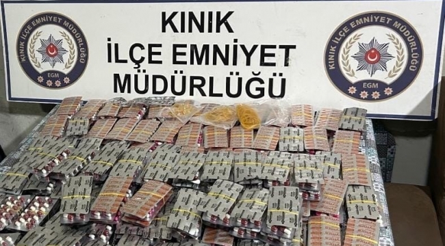 Çiftlik evinde binlerce hapla yakalandı