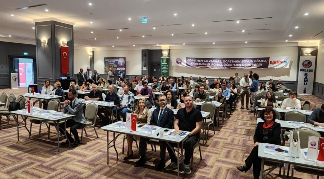 Eğitim-İş İzmir 7 Nolu Şube'den Aliağa'da Sendikal Eğitim Programı