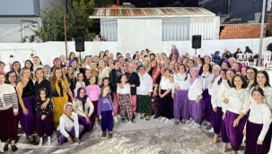 Helvacı'da Kadınlardan Renkli "Şalvar Gecesi"