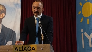 İYİ Parti Aliağa'da Deniz Hancı Yeniden Başkan Seçildi