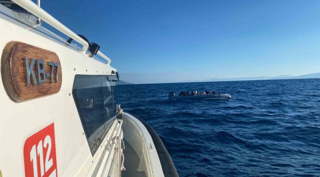 İzmir'de 72 düzensiz göçmen yakalandı, 31 göçmen kurtarıldı