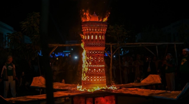 Menemen çömleğine Özbekistan'da büyük ilgi