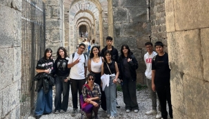 Pergamon Antik Kenti'nde dil becerilerini geliştirdiler