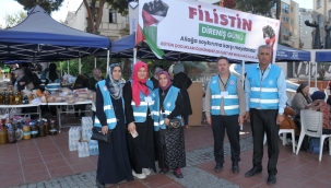 Aliağa'da Filistin ve Gazze İçin Anlamlı Kermes