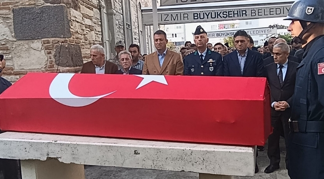 Aliağa 'da terör gazisi törenle defnedildi
