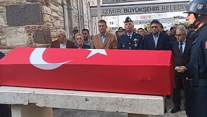 Aliağa 'da terör gazisi törenle defnedildi