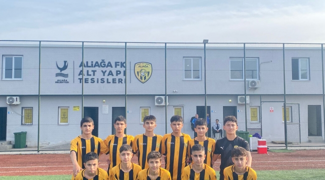 Aliağa FK U14, İzmir Çoruhlu FK'yı 3-0 Mağlup Etti