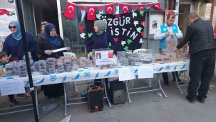 Bayraklı Müftülüğü'nden Gazze için yardım etkinliği