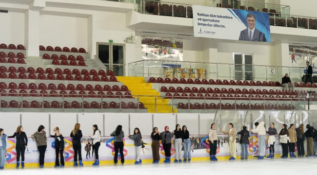 Buz Sporları Salonu yeni sezona hazır