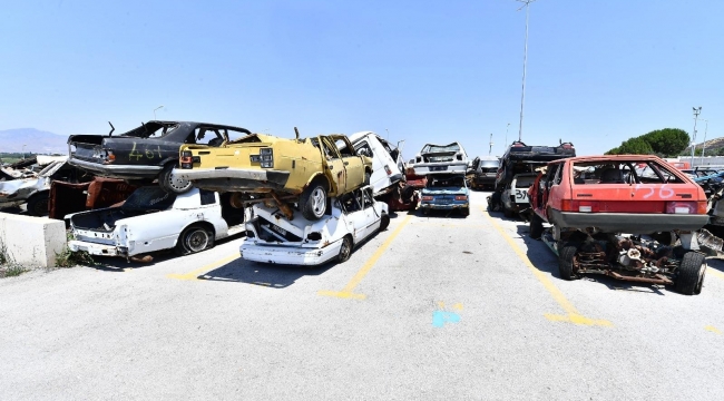 Hurda araçlar ekonomiye kazandırılıyor