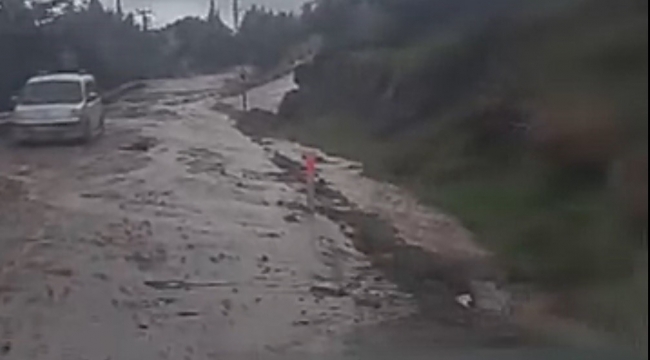 İzmir'in kuzey ilçelerinde kuvvetli sağanak yağış