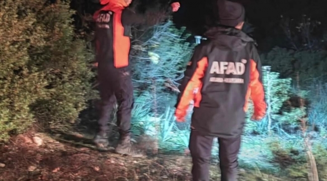 Mantar için girdiği ormanda kaybolan vatandaş AFAD tarafından bulundu