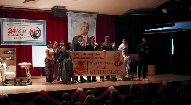 Öğretmenler Günü Aliağa'da Kutlandı