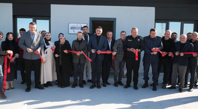 Aliağa'da ADOSKOOP'un yeni hizmet binası açıldı