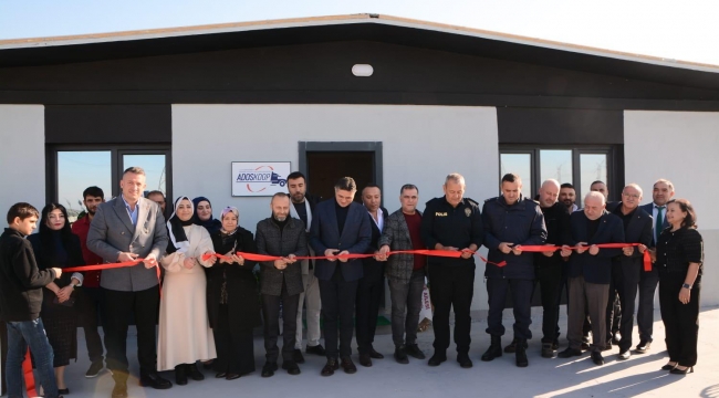 Aliağa'da ADOSKOOP'un yeni hizmet binası açıldı