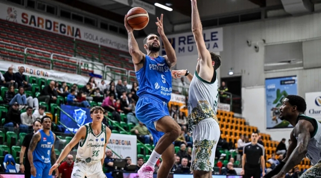 Aliağa Petkimspor, İtalya Deplasmanında Dinamo BDS Sassari'yi 72-76 Mağlup Etti