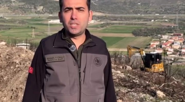 Aliağa ve Foça'daki yanan orman alanları yeniden yeşile kavuşuyor