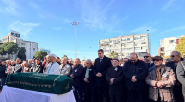 Aliağaspor'un efsane ismi Yavuz Güral son yolculuğuna uğurlandı