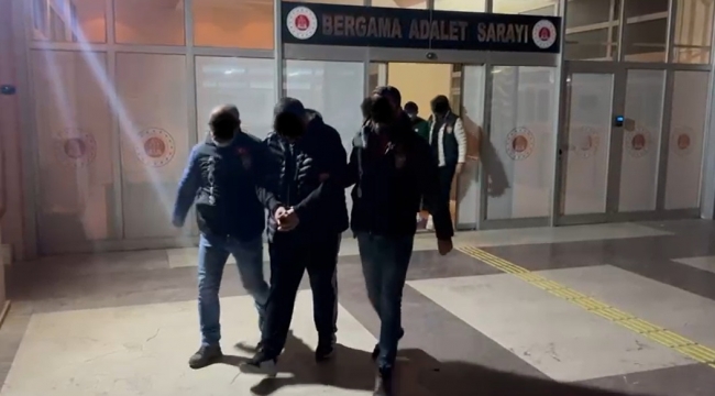 Bergama'da uyuşturucu operasyonu: 2 tutuklama