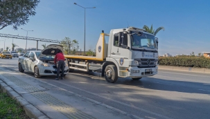 Büyükşehir'den trafiğe anında müdahale