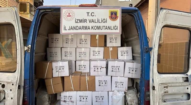 İzmir'de yeni yıl öncesi kaçak alkol operasyonu