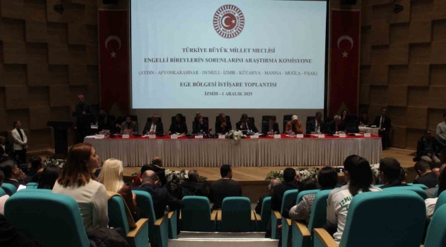 TBMM Engelli Bireylerin Sorunlarını Araştırma Komisyonu İzmir'de