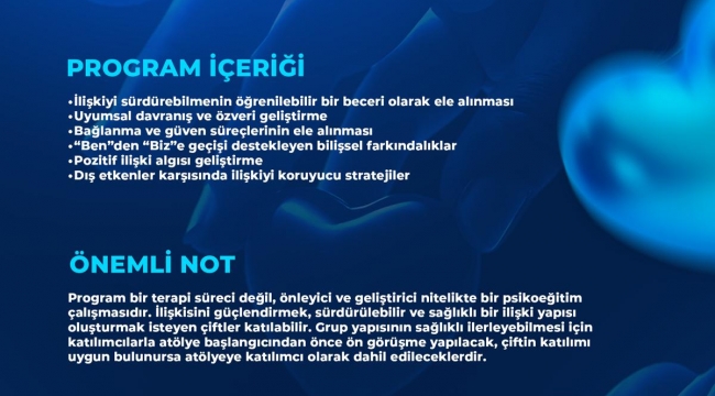 Aliağa Belediyesi'nden Çiftler İçin Sağlıklı İletişim Atölyesi