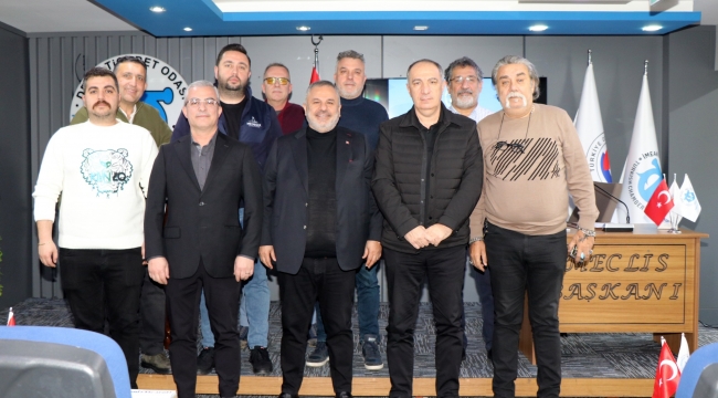 DTO Aliağa Şubesi Meclisi Ocak Ayı Toplantısını Gerçekleştirdi