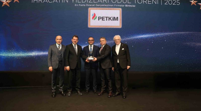 Petkim, Ege İhracatçı Birlikleri tarafından ihracatın yıldızı seçildi