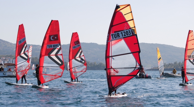TYF Yelken Ligi Techno 293 2.Ayak Yarışları Foçada Başladı