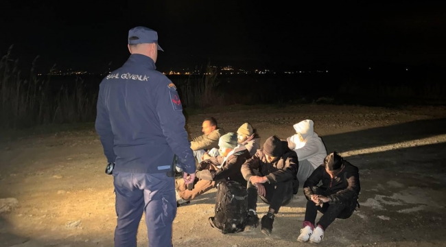 Aliağa'da 30 düzensiz göçmen yakalandı