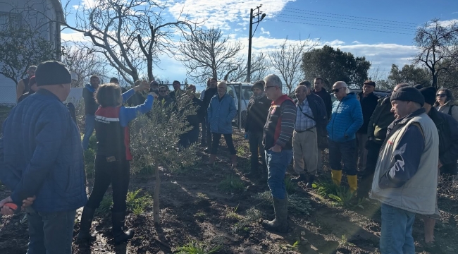Aliağa'da Tarımsal Eğitimler Aralıksız Sürüyor