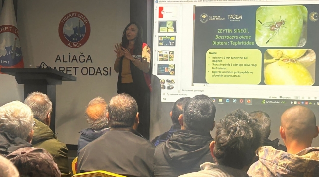 Aliağa'da Tarımsal Eğitimler Aralıksız Sürüyor