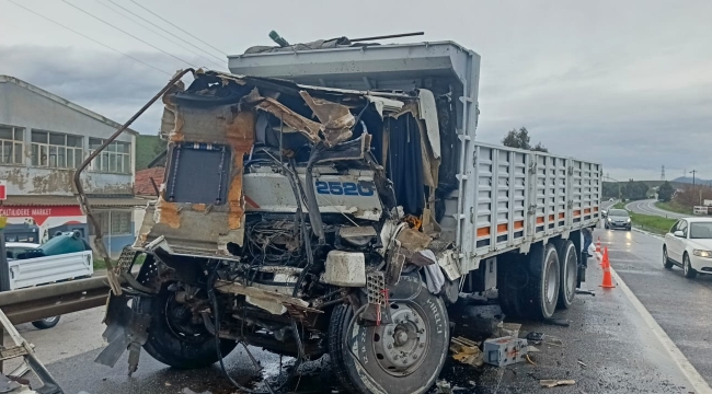 Aliağa'da Trafik Kazas: Belediye Kamyonuna Çarpan Sürücü Hayatını Kaybetti