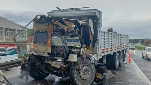Aliağa'da Trafik Kazas: Belediye Kamyonuna Çarpan Sürücü Hayatını Kaybetti