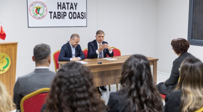 Başkan Tugay: Türkiye Sağlıklı Kentler Birliği'ni Hatay'da toplayalım