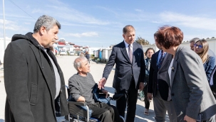 "Depremzedelere yönelik çabamız bundan sonra da sürecek"