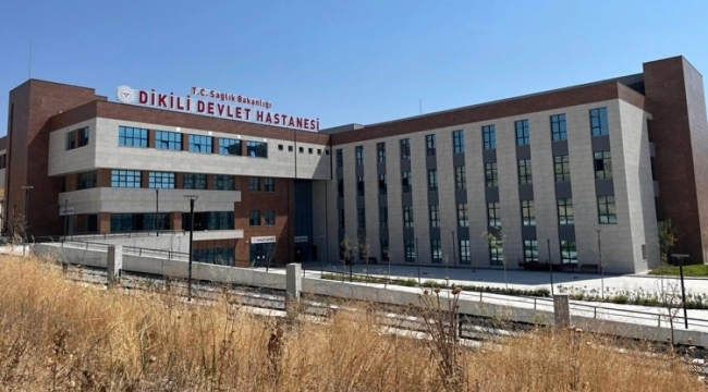 Dikili Devlet Hastanesi 1 Mart itibarıyla hizmete açılıyor