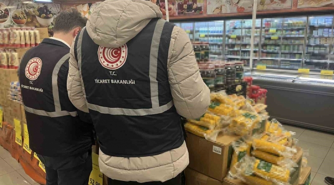 İzmir'de Ramazan öncesi market denetimi