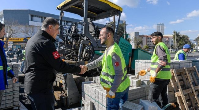 İzmir'in yollarında tam gaz asfalt seferberliği